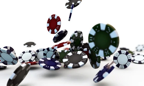 Texas Poker hand rankings and betting interface on dunia slot77